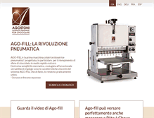Tablet Screenshot of agostoniforchocolate.com